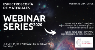 Webinars: Espectroscopía de Materiales